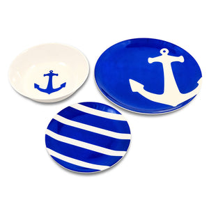 Camco 12-Piece Dinnerware Set - BPA Free - Serves 4 [41951] - BuoyMart.com  Deck / Galley Camco