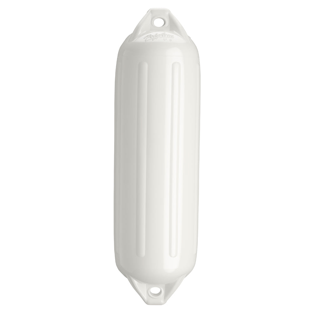 Polyform NF-4 Heavy Duty Twin Eye Fender 6.4" X 21.6" - White [NF-4 WHITE] - BuoyMart.com  Fenders Polyform U.S.