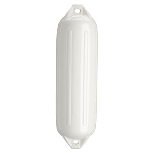 Polyform NF-4 Heavy Duty Twin Eye Fender 6.4" X 21.6" - White [NF-4 WHITE] - BuoyMart.com  Fenders Polyform U.S.
