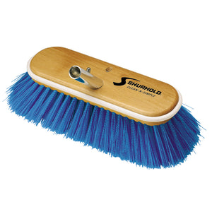 Shurhold 10" Extra-Soft Deck Brush - Blue Nylon Bristles [975] - BuoyMart.com  Cleaning Shurhold