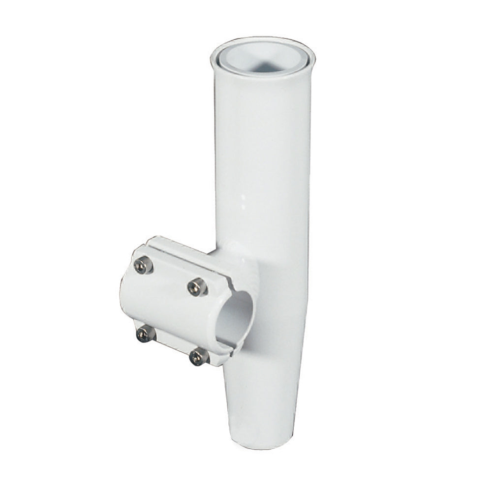 Lee's Clamp-On Rod Holder - White Aluminum - Horizontal Mount - Fits 1.900" O.D. Pipe [RA5204WH] - BuoyMart.com  Rod Holders Lee's Tackle