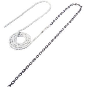 Maxwell Anchor Rode - 18-5/16" Chain to 200-5/8" Nylon Brait [RODE53] - BuoyMart.com  Rope & Chain Maxwell