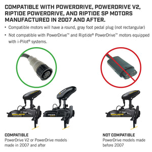Minn Kota PowerDrive Foot Pedal - ACC Corded [1866070] - BuoyMart.com  Trolling Motor Accessories Minn Kota