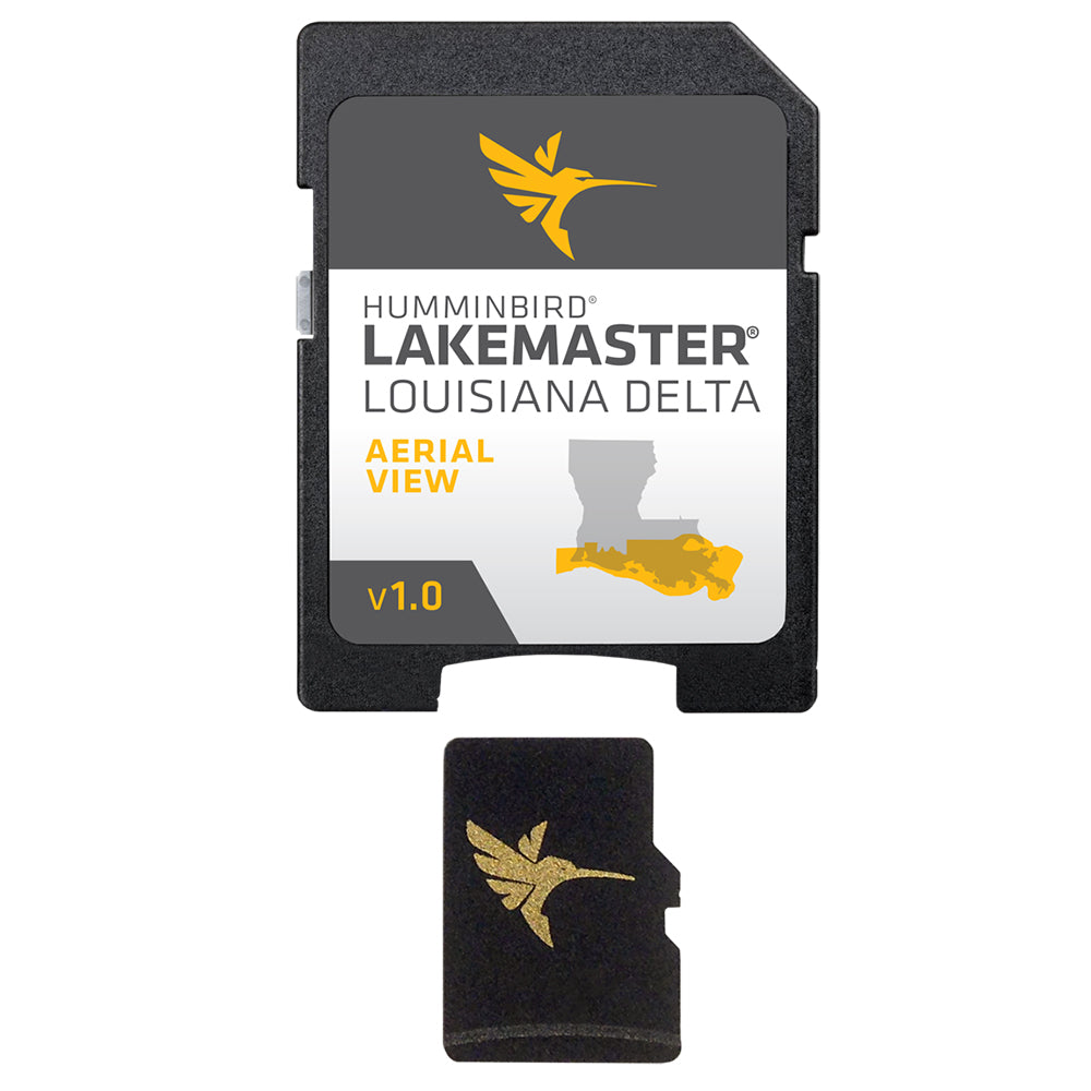 Humminbird LakeMaster Aerial Satellite View - Louisiana Delta [600050-1] - BuoyMart.com  Humminbird Humminbird