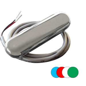 Shadow-Caster Courtesy Light w/2' Lead Wire - 316 SS Cover - RGB Multi-Color - 4-Pack [SCM-CL-RGB-SS-4PACK] - BuoyMart.com  Interior / Courtesy Light Shadow-Caster LED Lighting