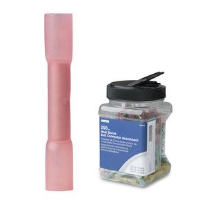 Ancor 22-18 AWG Heat Shrink Butt Connector - 250-Pieces - Jar [309001] - BuoyMart.com  Terminals Ancor
