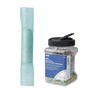 Ancor 16-14 AWG Heat Shrink Butt Connector - 250-Pieces - Jar [309101] - BuoyMart.com  Terminals Ancor