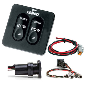 Lenco Standard Integrated Tactile Switch Kit w/Pigtail f/Single Actuator Systems [15169-001] - BuoyMart.com  Trim Tab Accessories Lenco Marine