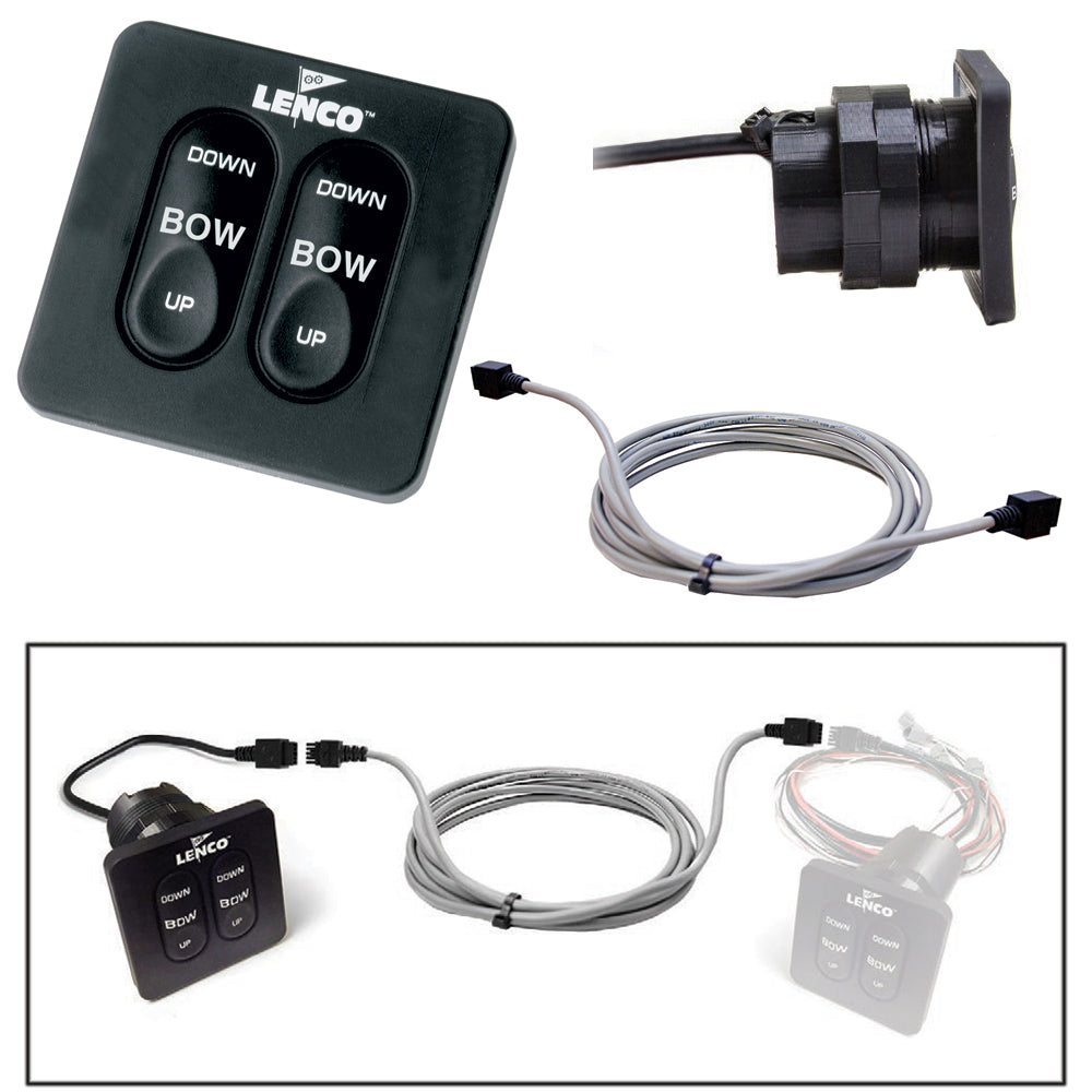 Lenco Flybridge Kit f/Standard Key Pad f/All-In-One Integrated Tactile Switch - 10' [11841-101] - BuoyMart.com  Trim Tab Accessories Lenco Marine
