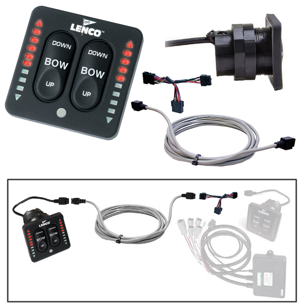 Lenco Flybridge Kit f/LED Indicator Key Pad f/Two-Piece Tactile Switch - 10' [11941-001] - BuoyMart.com  Trim Tab Accessories Lenco Marine