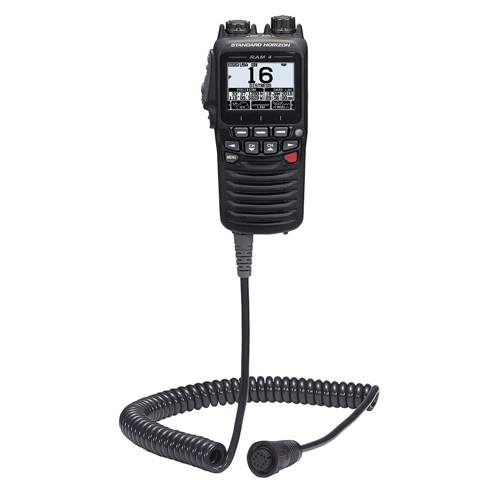 Standard Horizon Wired Remote Access Microphone RAM4 [SSM-70H] - BuoyMart.com  Accessories Standard Horizon