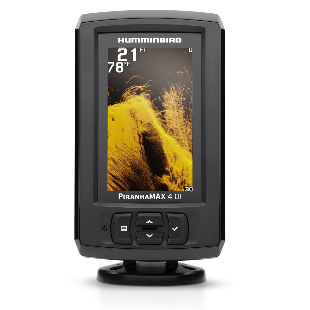 Humminbird Piranhamax 4 DI [410160-1] - BuoyMart.com  Fishfinder Only Humminbird