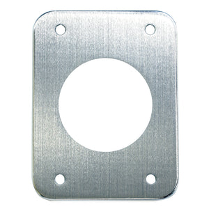 Tigress T-Top Aluminum Backing Plates - 5" x 6-1/2" x 1/4" - Pair [88932] - BuoyMart.com  Outrigger Accessories Tigress
