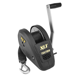 Fulton 1800lb Single Speed Winch w/20' Strap Included - Black Cover [142314] - BuoyMart.com  Trailer Winches Fulton