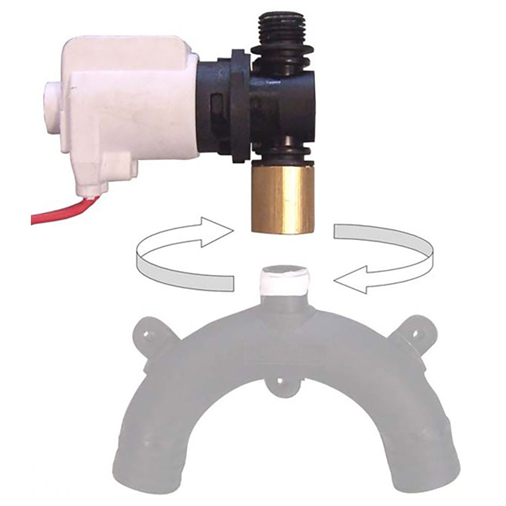 Jabsco Vented Loop Solenoid Valve f/37010 Series Toilet [37068-2000] - BuoyMart.com  Accessories Jabsco