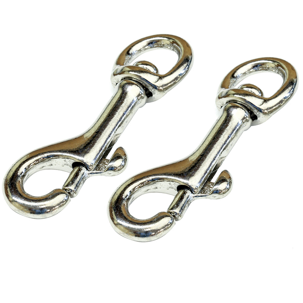 Tigress Nickel Plated Brass Snaps - Pair [88666] - BuoyMart.com  Outrigger Accessories Tigress