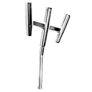 Tigress Triple Aluminum Kite Rod Holder - Bent Butt - Polished [88158] - BuoyMart.com  Rod Holders Tigress