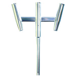 Tigress Triple Aluminum Kite Rod Holder - Straight Butt - Polished [88159] - BuoyMart.com  Rod Holders Tigress