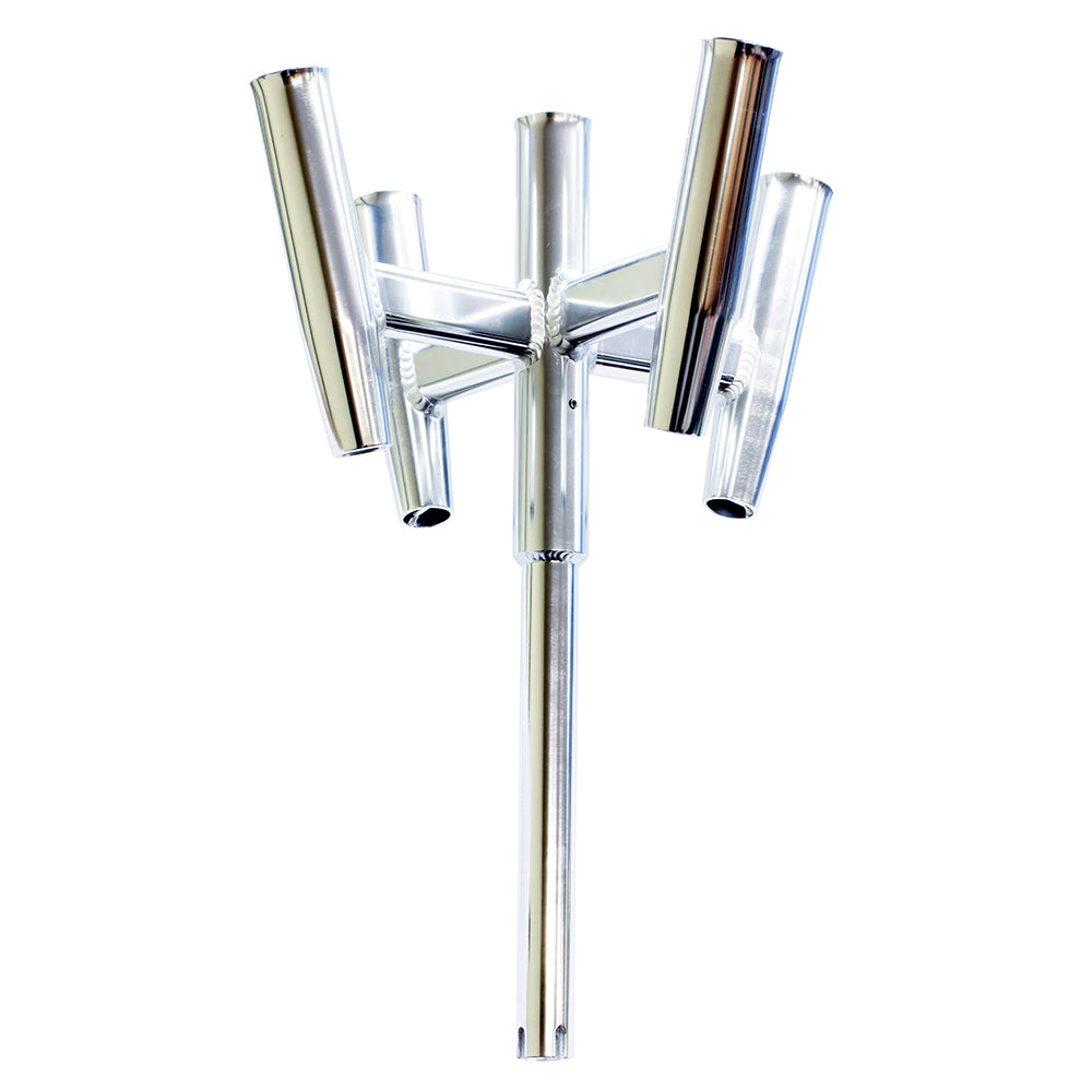 Tigress Five Banger Aluminum Rod Holder - Straight Butt [88157] - BuoyMart.com  Rod Holders Tigress