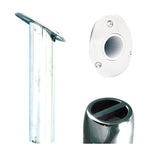 Tigress Oval Head SS Gunnel Mount Rod Holder - 30 Degree - 9" [88525] - BuoyMart.com  Rod Holders Tigress