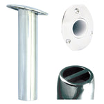 Tigress Oval Head SS Gunnel Mount Rod Holder - 15 Degree - 9" [88529] - BuoyMart.com  Rod Holders Tigress