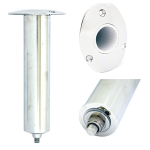 Tigress 3 Hole Swivel Oval Head Rod Holder - 0 Degree - 10-1/2" [88522] - BuoyMart.com  Rod Holders Tigress