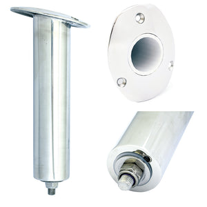 Tigress 3 Hole Swivel Oval Head Rod Holder - 15 Degree - 10-1/2" [88524] - BuoyMart.com  Rod Holders Tigress