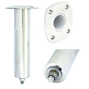 Tigress 4 Hole Swivel Rectangular Head Rod Holder - 0 Degree - 10-1/2" [88522SM] - BuoyMart.com  Rod Holders Tigress