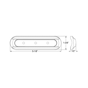 TACO 4-LED Deck Light - Flat Mount - White Housing [F38-8800W-1] - BuoyMart.com  Interior / Courtesy Light TACO Marine