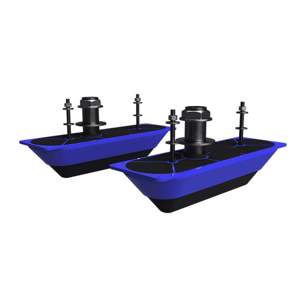 Navico StructureScan 3D Stainless Steel Thru-Hull Transducer - Pair [000-13560-001] Navico