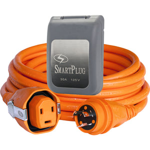 SmartPlug 30 AMP SmartPlug/Twist Type Cordset w/Grey Inlet Cover- 50 [C30503BM30PG] - BuoyMart.com  Shore Power SmartPlug
