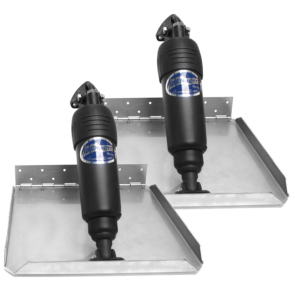 Bennett BOLT 1212ED Electric - Edge Mount Limited Space Trim Tab Kit - 12V - 12" x 12" [BOLT1212ED] - BuoyMart.com  Trim Tabs Bennett Marine