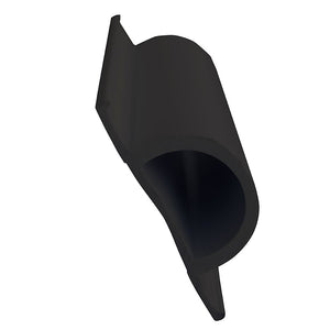 Dock Edge Standard "D" PVC Profile - 16' Roll - Black [1193-F] - BuoyMart.com  Bumpers/Guards Dock Edge
