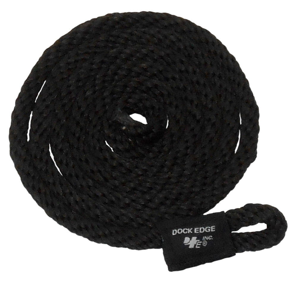 Dock Edge Fender Line - 3/8" x 5' - Black - 2-Pack [91-566-F] - BuoyMart.com  Fender Accessories Dock Edge