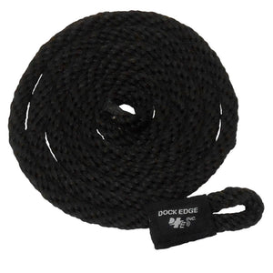 Dock Edge Fender Line - 3/8" x 5' - Black - 2-Pack [91-566-F] - BuoyMart.com  Fender Accessories Dock Edge