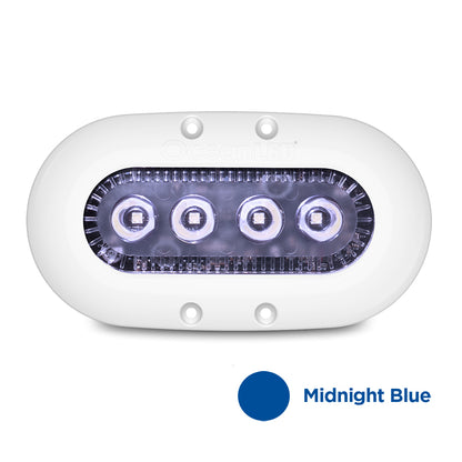 OceanLED X-Series X4 - Midnight Blue LEDs [012302B] - BuoyMart.com  Underwater Lighting OceanLED