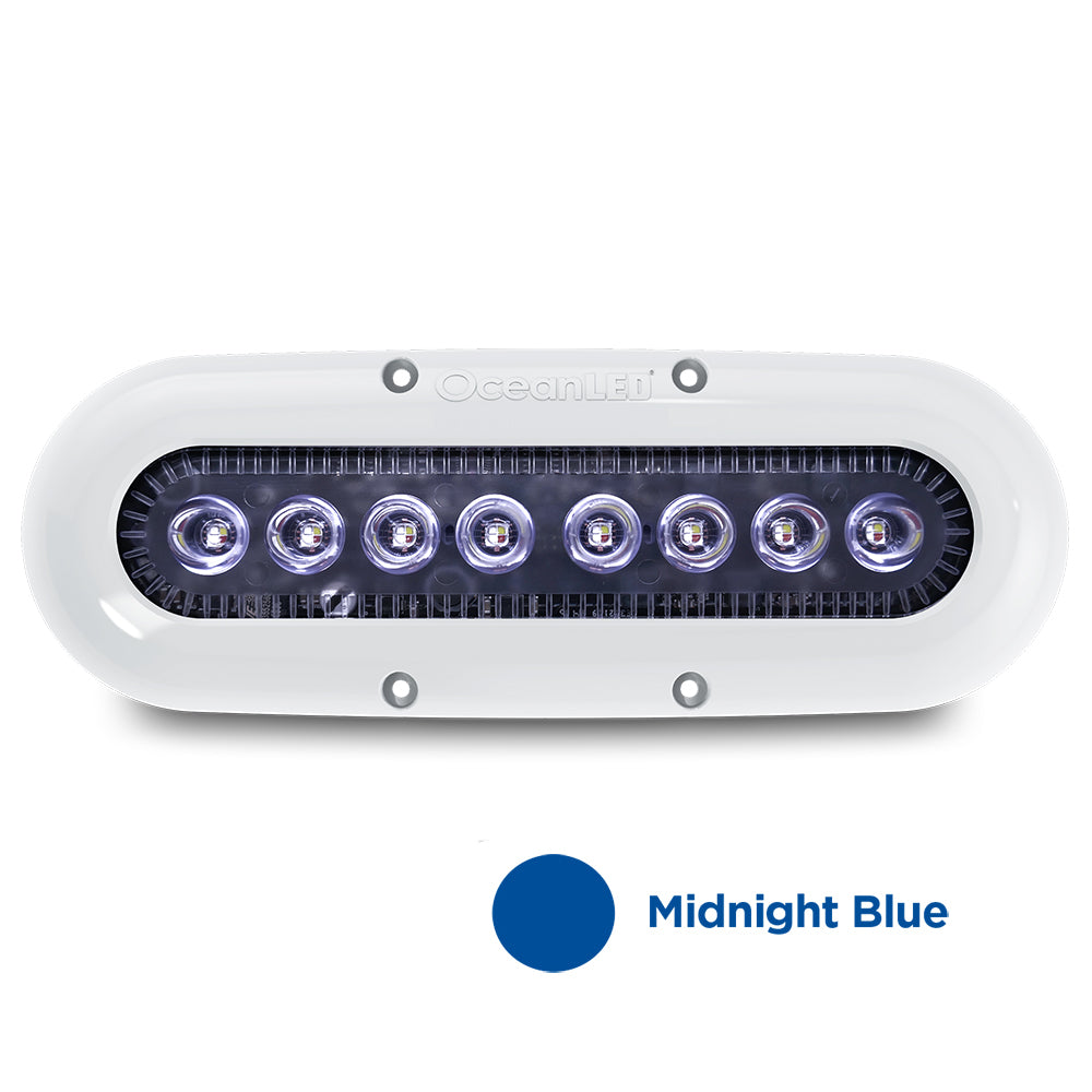 OceanLED X-Series X8 - Midnight Blue LEDs [012305B] - BuoyMart.com  Underwater Lighting OceanLED