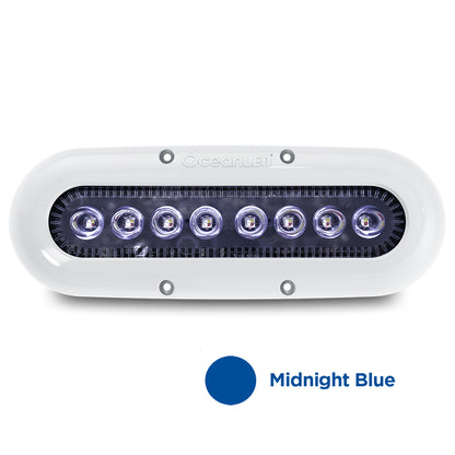 OceanLED X-Series X8 - Midnight Blue LEDs [012305B] - BuoyMart.com  Underwater Lighting OceanLED
