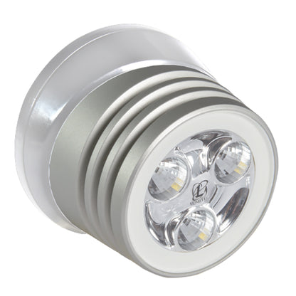 Lumitec Zephyr LED Spreader/Deck Light - Brushed White Base - White Non-Dimming [101325] - BuoyMart.com  Flood/Spreader Lights Lumitec