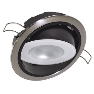Lumitec Mirage Positionable Down Light - Spectrum RGBW Dimming - Polished Bezel [115117] - BuoyMart.com  Dome/Down Lights Lumitec