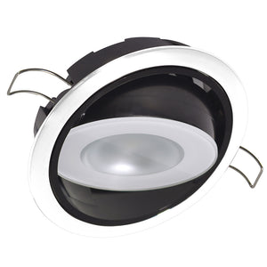 Lumitec Mirage Positionable Down Light - Spectrum RGBW Dimming - White Bezel [115127] - BuoyMart.com  Dome/Down Lights Lumitec