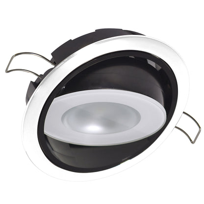 Lumitec Mirage Positionable Down Light - Spectrum RGBW Dimming - White Bezel [115127] - BuoyMart.com  Dome/Down Lights Lumitec