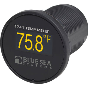 Blue Sea 1741 Mini OLED Temperature Meter [1741] - BuoyMart.com  Meters & Monitoring Blue Sea Systems