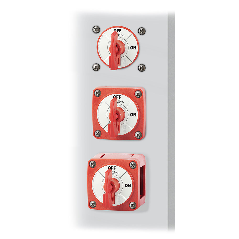 Blue Sea 6004 Single Circuit ON-OFF w/Locking Key - Red [6004] - BuoyMart.com  Battery Management Blue Sea Systems