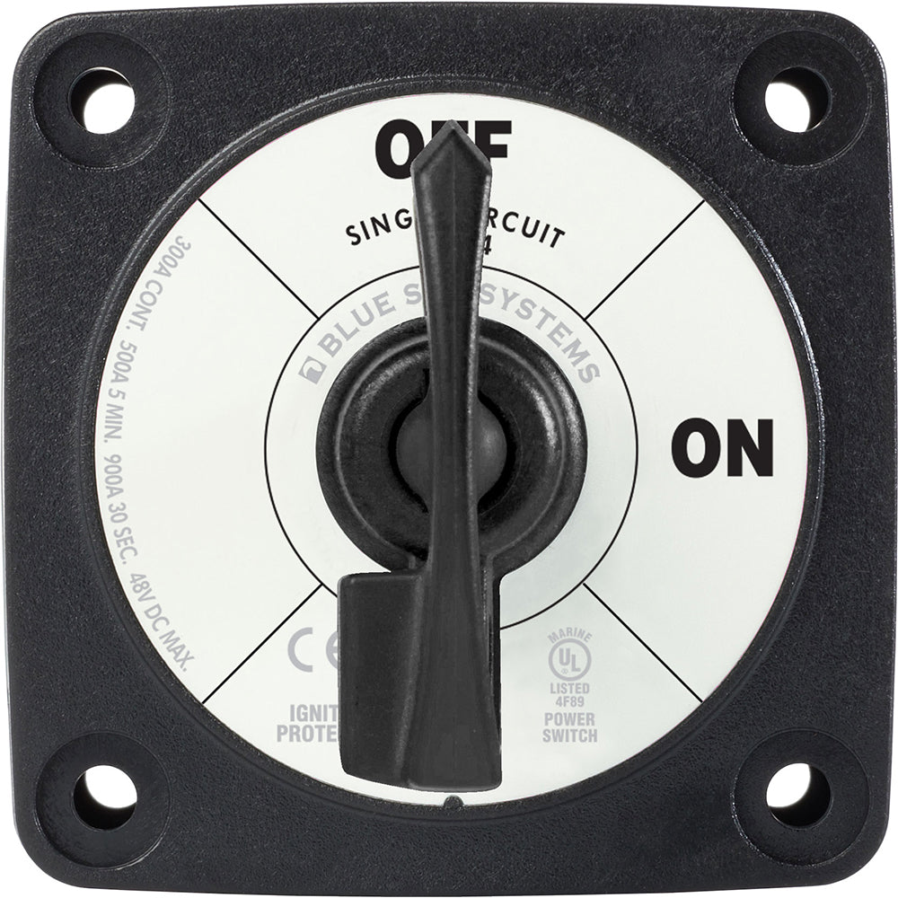 Blue Sea 6004200 Single Circuit ON-OFF w/Locking Key - Black [6004200] - BuoyMart.com  Battery Management Blue Sea Systems