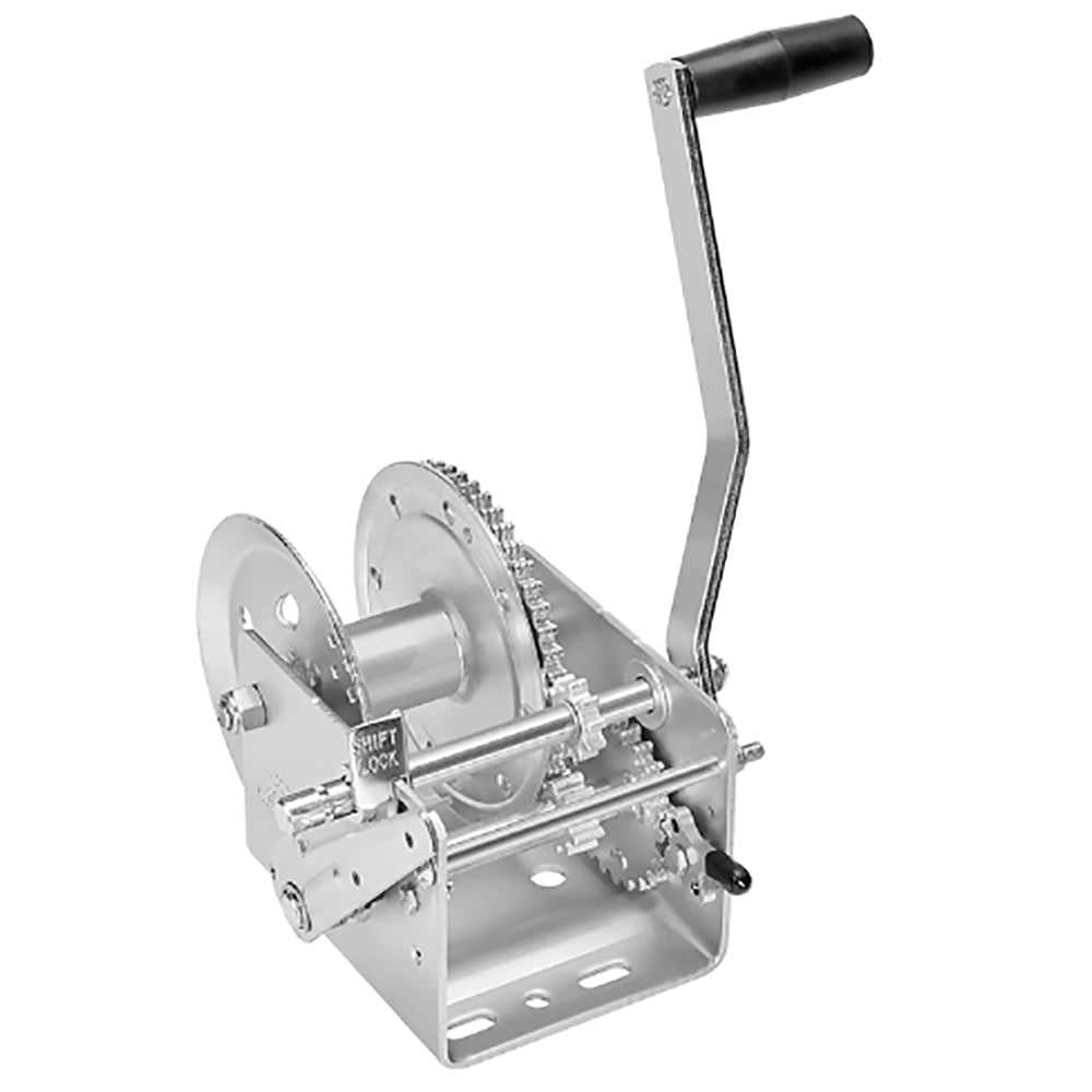 Fulton 2600lb 2-Speed Winch w/Hand Brake [142411] - BuoyMart.com  Trailer Winches Fulton