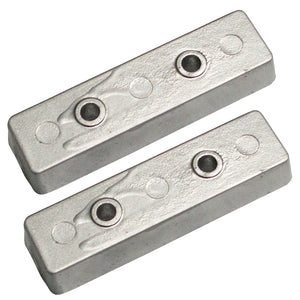 Tecnoseal TEC-BNT Bennett Trim Tab Anode - Zinc - Pair [TEC-BNT] - BuoyMart.com  Anodes Tecnoseal