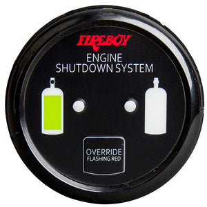 Fireboy-Xintex Deluxe Helm Display w/Gauge Body, LED  Color Graphics f/Engine Shutdown System - Black Bezel Display [DU-RBH-20-R] - BuoyMart.com  Fume Detectors Fireboy-Xintex