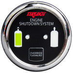 Fireboy-Xintex Deluxe Helm Display w/Gauge Body, LED  Color Graphics f/Engine Shutdown System - Chrome Bezel Display [DU-RCH-20-R] - BuoyMart.com  Fume Detectors Fireboy-Xintex
