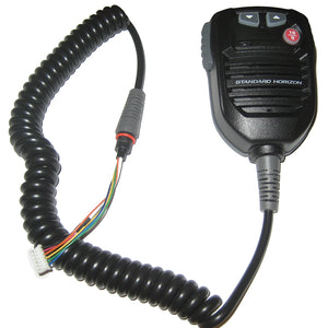 Standard Horizon Replacement VHF Mic f/GX2000B, GX2100B, GX2150B, GX2200B - Black [CS2308402] - BuoyMart.com  Accessories Standard Horizon